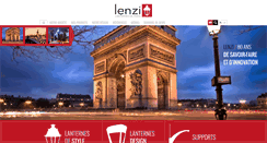 Desktop Screenshot of lenzi.fr